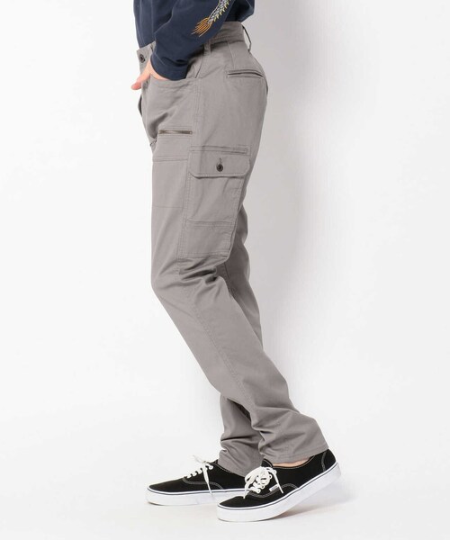 AVIREX(アヴィレックス)の「AVIREX/アヴィレックス/ストレッチ ドビー パンツ/STRETCH DOBBY PANT/MILIPAN(パンツ・ブラック/ダークグレー/ホワイトカモ2/ベージュ/ブラウンカモ2/オリーブ/カモ/タン・S/M/L/XL/2XL)」の4枚目の写真