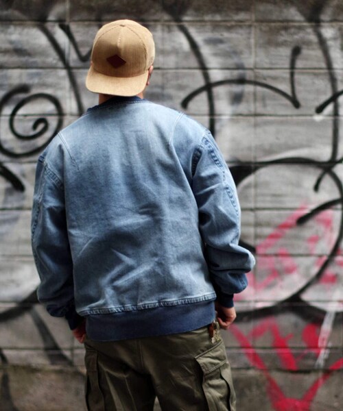 AVIREX（アヴィレックス）の「【WEB限定】【TYPE BLUE】ジョグデニム 