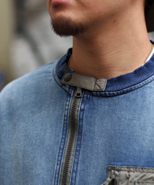 AVIREX（アヴィレックス）の「【WEB限定】【TYPE BLUE】ジョグデニム 