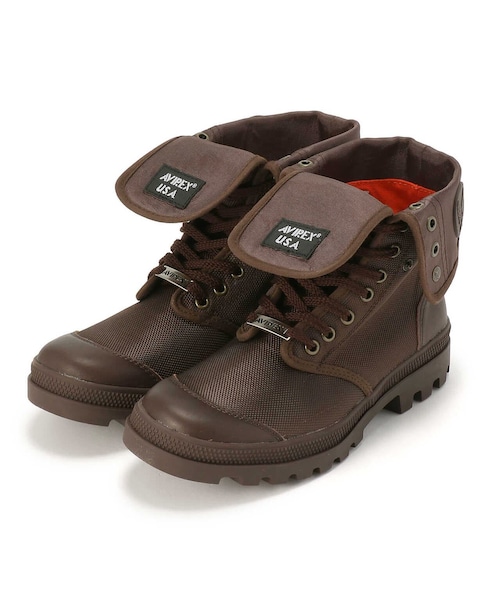 アビレックス　スコーピオンハイナイロン スニーカーブラウン（26㎝） アビレックス スコーピオンハイナイロン スニーカーブラウン（26㎝）