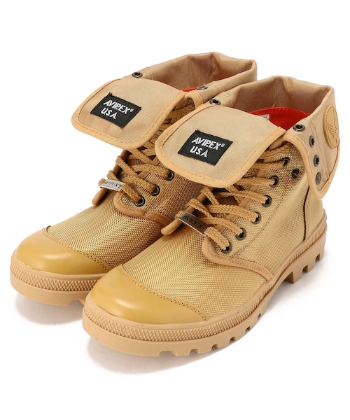 アビレックス　スコーピオンハイナイロン スニーカーブラウン（26㎝） アビレックス スコーピオンハイナイロン スニーカーブラウン（26㎝）