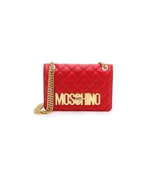MOSCHINO(モスキーノ)の「Moschino Moschino Shoulder Bag(ショルダーバッグ・レディース・Red・One Size)」の1枚目の写真