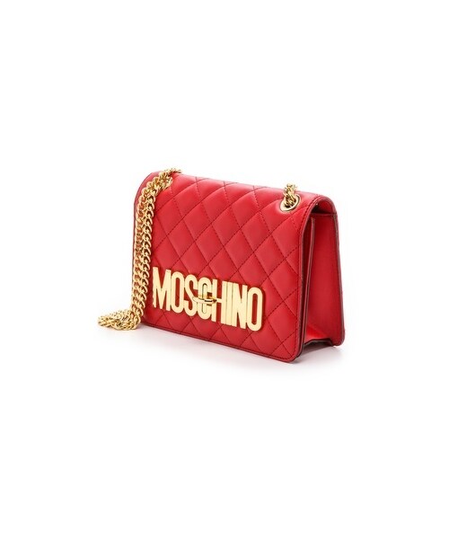 MOSCHINO(モスキーノ)の「Moschino Moschino Shoulder Bag(ショルダーバッグ・レディース・Red・One Size)」の3枚目の写真