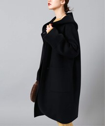 イエナ　スーパー160ダブルフェイス オーバーコート　ネイビー38 イエナ スーパー160ダブルフェイス オーバーコート ネイビー38 イエナ