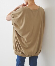 BEARDSLEY | 《LIVEでご紹介・予約》ギャザーチュニックカットソー(Tシャツ/カットソー)