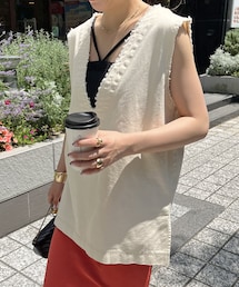 prose verse | ツイルフリンジベスト(シャツ/ブラウス)