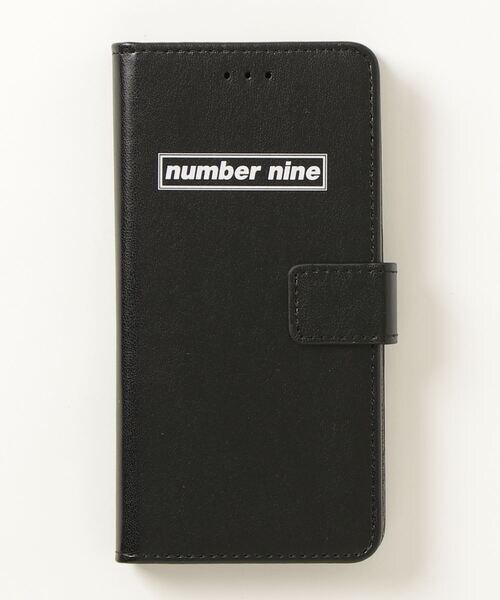 NUMBER (N)INE（ナンバーナイン）の「iPhone12対応 グラフィックロゴ手帳型ケース（その他・メンズ・ブラック/ブラック系その他2/ブラック系その他3/ブラック系その他4・サイズ/FREE）」の4枚目の写真