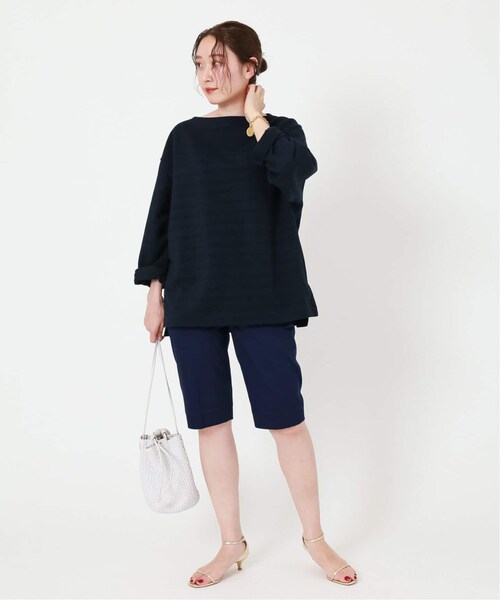 IENA（イエナ）の「コットンサテンバミューダパンツ（）」 - WEAR