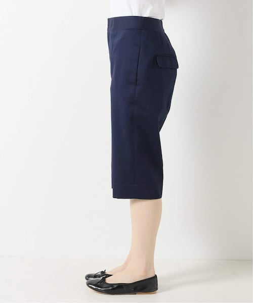 IENA（イエナ）の「コットンサテンバミューダパンツ（）」 - WEAR