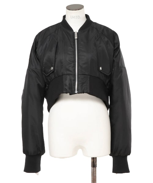 UN3D.（アンスリード）の「PEPLUM DOCKING MA-1（テーラード