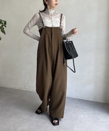 CAPRICIEUX LE'MAGE | 【AgAwd/アガウド】サスペンダーワイドパンツ(その他パンツ)