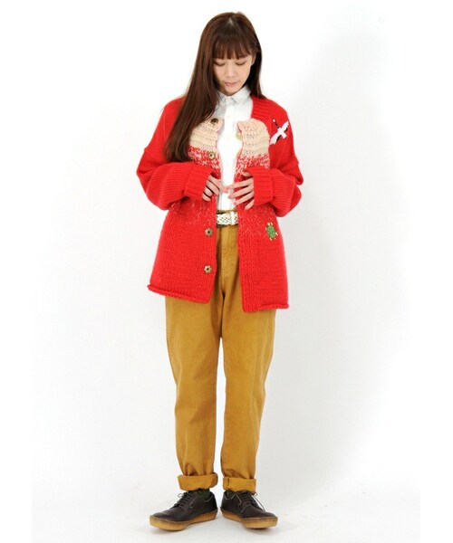 ネネット　フジ　カーディガン Ne-net（ネネット）の「<先行予約> フジニット（）」 - WEAR