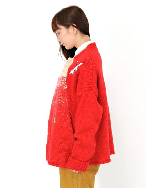 ネネット　フジ　カーディガン Ne-net（ネネット）の「<先行予約> フジニット（）」 - WEAR