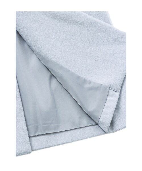 w closet（ダブルクローゼット）の「ダブルチェスターコート（トップス・レディース・スモークブルー/L.ブラウン/D.ネイビー・FREE）」の11枚目の写真