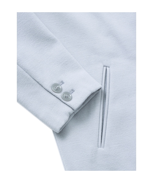 w closet（ダブルクローゼット）の「ダブルチェスターコート（トップス・レディース・スモークブルー/L.ブラウン/D.ネイビー・FREE）」の9枚目の写真