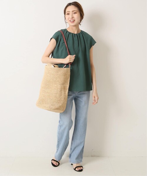 未使用✴︎Spick & Span スピックアンドスパン ギャザー プルオーバー Spick & Span（スピックアンドスパン）の「カームスキンギャザー