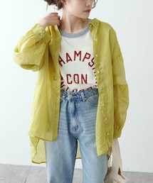 PUAL CE CIN | 【Du noir】ラミー長袖ブラウス(シャツ/ブラウス)