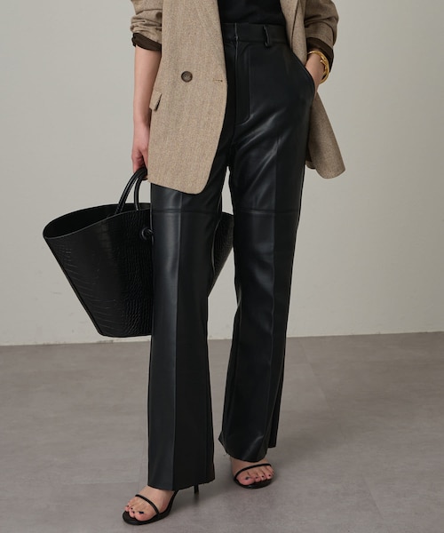 Loungedress（ラウンジドレス）の「フェイクレザーパンツ（その他  