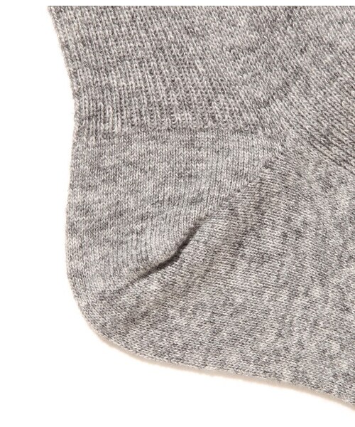 ADAM ET ROPE'（アダムエロペ）の「カシミヤ混ソックス（レッグウェア・レディース・グレー/ホワイト/ベージュ・M）」の6枚目の写真