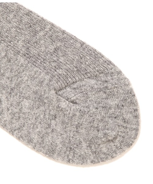 ADAM ET ROPE'（アダムエロペ）の「カシミヤ混ソックス（レッグウェア・レディース・グレー/ホワイト/ベージュ・M）」の7枚目の写真