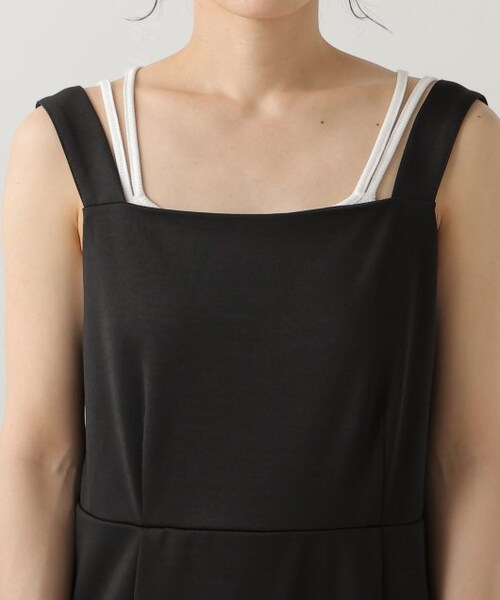 frames RAY CASSIN（フレームスレイカズン）の「エプロンサロペットワンピース（ワンピース/ドレス・レディース・クロ/グレージュ・FREE）」の10枚目の写真