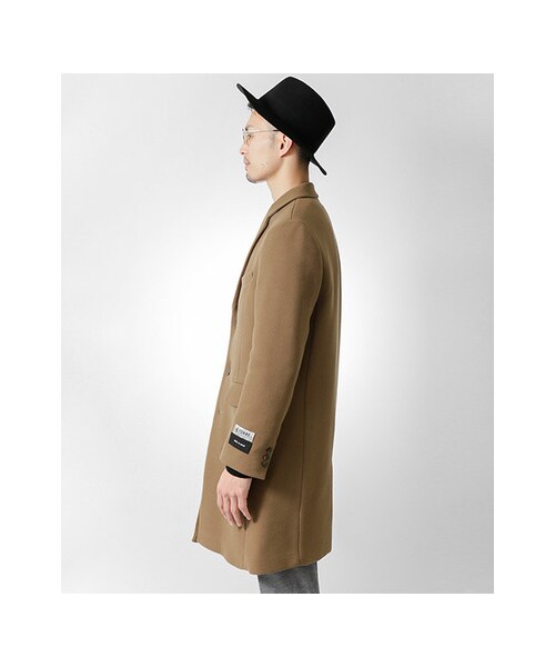 URBAN RESEARCH（アーバンリサーチ）の「ウールチェスターコート（ジャケット/アウター・メンズ・ブラック/キャメル/ネイビー・M/L）」の18枚目の写真