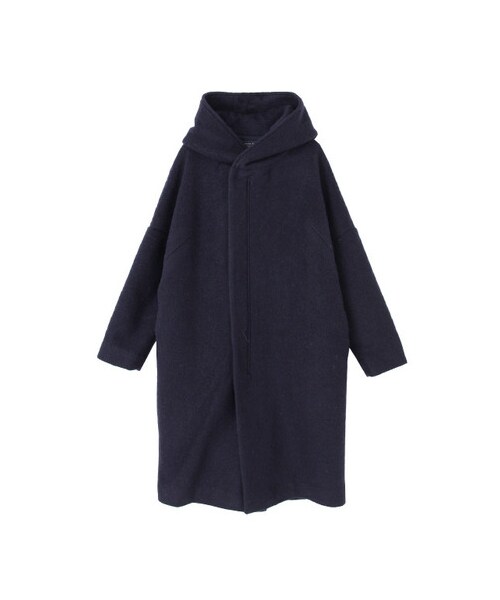 URBAN RESEARCH DOORS（アーバンリサーチドアーズ）の「スライバーロングフードコート（ジャケット/アウター・レディース・NAVY/GRAY/LIGHT GRAY・one）」の3枚目の写真