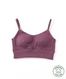 EMILY WEEK（エミリーウィーク）の「オーガニックコットン混 リブビスチェブラ◆（財布/小物）」