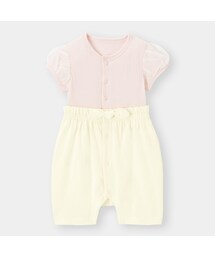 GU（ジーユー）の「BABY(NEWBORN)セパオール(半袖)(チュールスリーブ)+E（新生児・キッズ）」