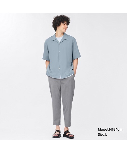 fit まとめ 20体以上 GU（ジーユー）の「イージーアンクルパンツ(セットアップ可能