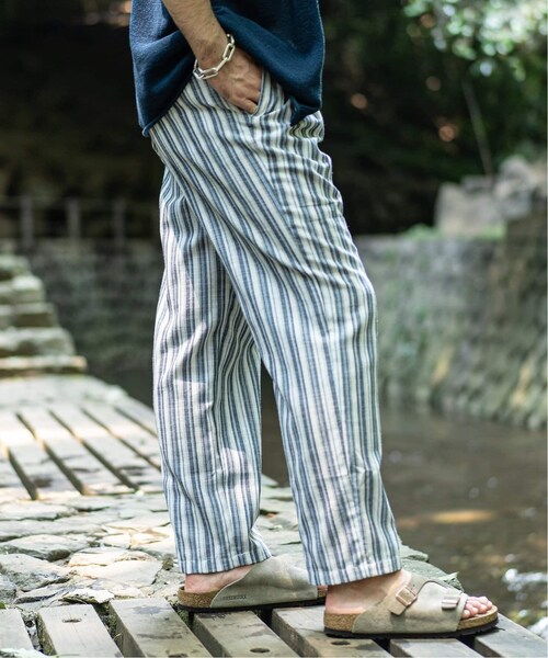 417 EDIFICE（フォーワンセブンエディフィス）の「リネン ストライプ