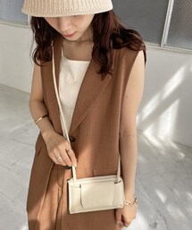 DISCOAT | 横型ウォレットショルダーバッグ(ショルダーバッグ)