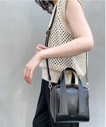 mystic | loti ボックスボストンBAG(トートバッグ)
