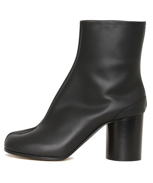 Tabi Bootie Calf Leather Black