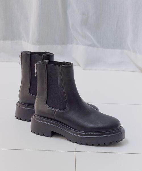 BAYFLOW（ベイフロー）の「≪予約≫バッグZIPサイドゴア（シューズ・レディース・ブラック19/アイボリー52・S(22.5)/M(23.5)/L(24.5)）」の9枚目の写真