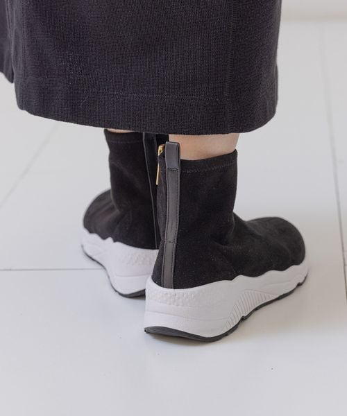 BAYFLOW（ベイフロー）の「≪予約≫スニーカーブーツ22（シューズ・レディース・OTH1/ブラック19/アイボリー52/モカ59・S(23.0)/M(23.5)/L(24.5)/XL(25.0)）」の6枚目の写真