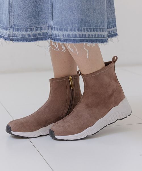 BAYFLOW（ベイフロー）の「≪予約≫スニーカーブーツ22（シューズ・レディース・OTH1/ブラック19/アイボリー52/モカ59・S(23.0)/M(23.5)/L(24.5)/XL(25.0)）」の8枚目の写真