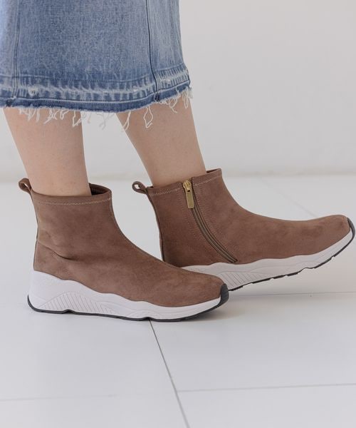 BAYFLOW（ベイフロー）の「≪予約≫スニーカーブーツ22（シューズ・レディース・OTH1/ブラック19/アイボリー52/モカ59・S(23.0)/M(23.5)/L(24.5)/XL(25.0)）」の10枚目の写真