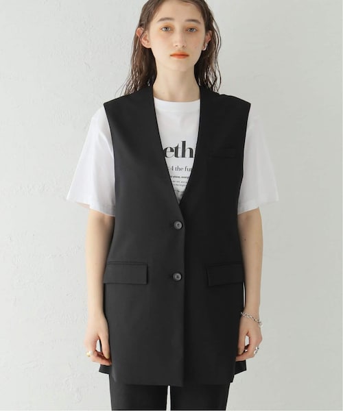 美品 ジャーナルスタンダード サマーオックスベスト ジレ ブラック 美品 ジャーナルスタンダード サマーオックスベスト ジレ ブラック