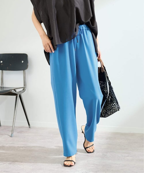 フレームワーク ベイカーパンツ ワイド ストレート 36 青 ブルー