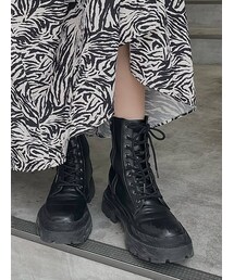 EVRIS | レースアップインソールワークブーツ(ブーツ)