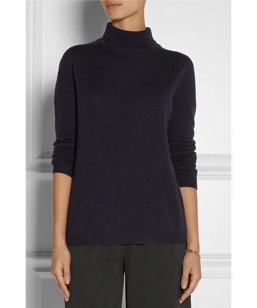 JIL SANDER（ジルサンダー）の「Jil Sander Cashmere turtleneck sweater（ニット/セーター・レディース・Blue・FR40/FR34/FR36/FR38/FR42/FR44）」の4枚目の写真