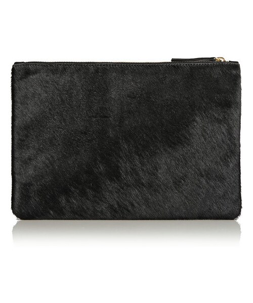 CLARE VIVIER（クレアヴィヴィエ）の「Clare V Margot calf hair clutch（クラッチバッグ・レディース・Black）」の6枚目の写真