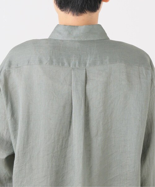 FRAMeWORK（フレームワーク）の「ワッシャーリネンレギュラーシャツ（トップス・カーキ/(036)/フリー/在庫あり）」の8枚目の写真