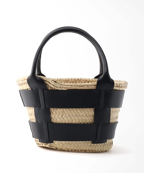 ドゥーズィエムクラス黒のカゴバッグ ドゥーズィエムクラス黒のカゴバッグ 新品ドィーズィエムクラス