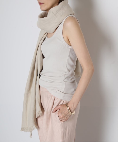 テ　ドゥーズィエムクラス　GUSHLOW&COLE ムートンストール DEUXIEME CLASSE - GUSHLOW＆COLE ムートンファーストール の