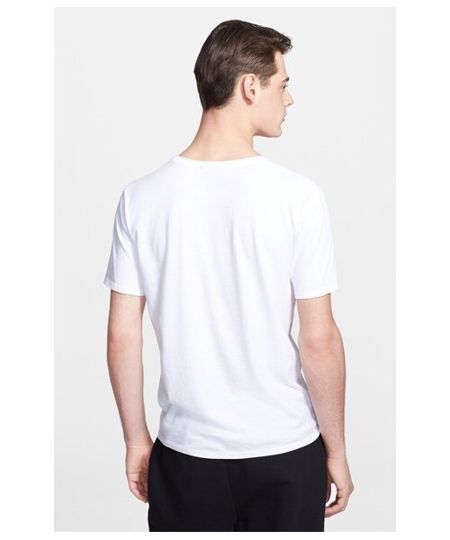 The Kooples(-)の「The Kooples SPORT 'Skull Hockey Player' Graphic T-Shirt(Tシャツ/カットソー・メンズ・White・Regular X-Large/Regular Small/Regular Large/Regular Medium)」の3枚目の写真