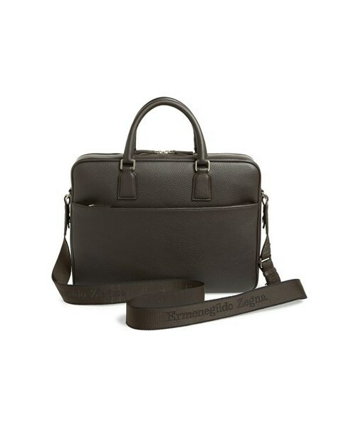Ermenegildo Zegna ゼニア　ビジネスバッグ　ブラック 黒 グレインレザー Edgy ビジネスバッグ SS25 22976738 | Zegna JP