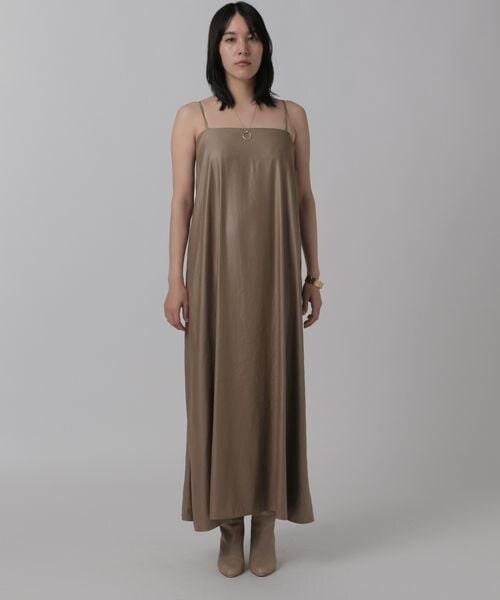 極美品　chaos ジェーンワンピース ブラック　サテンワンピース Chaos｜ジェーンワンピース | Rakuten Fashion(楽天ファッション