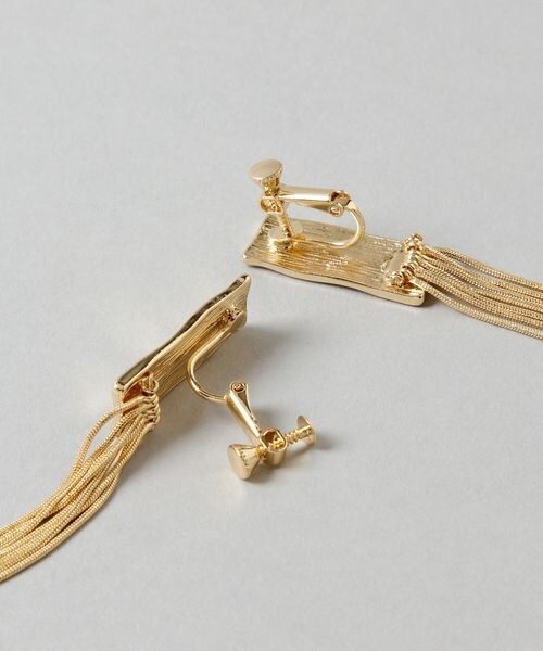 HARE（ハレ）の「チェーンフリンジイヤリング（アクセサリー・レディース・シルバー10/ゴールド60・FREE）」の15枚目の写真